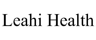 LEAHI HEALTH