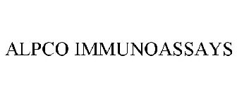 ALPCO IMMUNOASSAYS