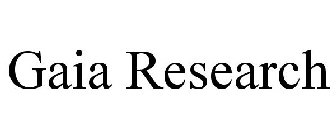 GAIA RESEARCH