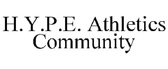 H.Y.P.E. ATHLETICS COMMUNITY
