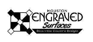 HOUSTON ENGRAVED SURFACES DECORATIVE CONCRETE DESIGNS