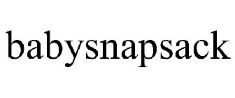 BABYSNAPSACK