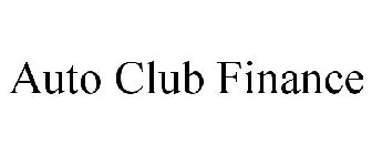 AUTO CLUB FINANCE