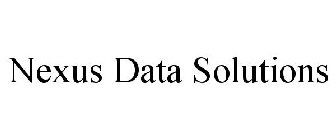 NEXUS DATA SOLUTIONS