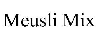 MEUSLI MIX