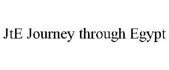JTE JOURNEY THROUGH EGYPT