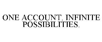 ONE ACCOUNT. INFINITE POSSIBILITIES.