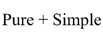 PURE + SIMPLE