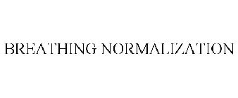 BREATHING NORMALIZATION