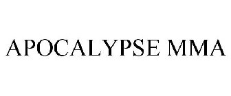 APOCALYPSE MMA