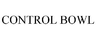 CONTROL BOWL