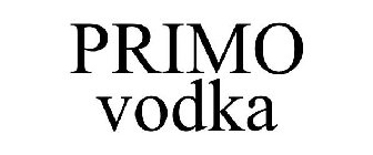 PRIMO VODKA