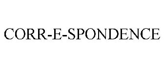 CORR-E-SPONDENCE