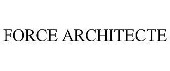 FORCE ARCHITECTE