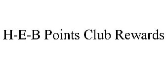 H-E-B POINTS CLUB REWARDS