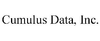 CUMULUS DATA, INC.