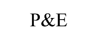 P&E