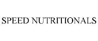 SPEED NUTRITIONALS