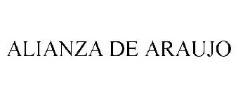 ALIANZA DE ARAUJO