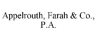 APPELROUTH, FARAH & CO., P.A.