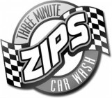 ZIPS THREE MINUTE CAR WASH