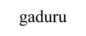 GADURU