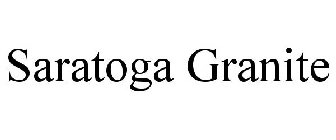 SARATOGA GRANITE