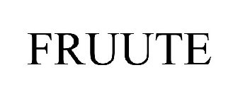 FRUUTE