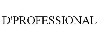 D'PROFESSIONAL
