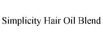 SIMPLICITY HAIR OIL BLEND