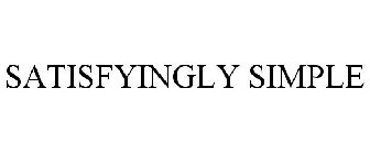 SATISFYINGLY SIMPLE