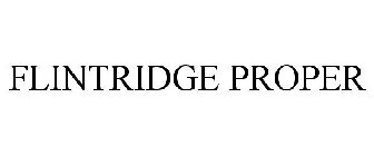 FLINTRIDGE PROPER
