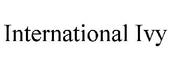 INTERNATIONAL IVY