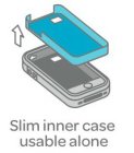 SLIM INNER CASE USABLE ALONE