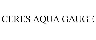 CERES AQUA GAUGE