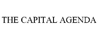 THE CAPITAL AGENDA