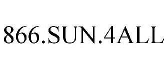 866.SUN.4ALL