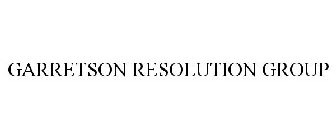 GARRETSON RESOLUTION GROUP