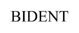 BIDENT