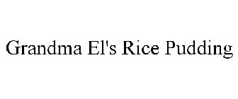 GRANDMA EL'S RICE PUDDING