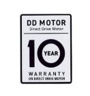 DD MOTOR DIRECT DRIVE MOTOR 10 YEAR WARRANTY ON DIRECT DRIVE MOTOR