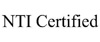 NTI CERTIFIED