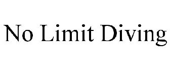 NO LIMIT DIVING