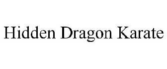 HIDDEN DRAGON KARATE