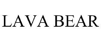 LAVA BEAR