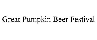 GREAT PUMPKIN BEER FESTIVAL