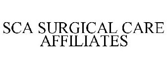 SCA SURGICAL CARE AFFILIATES