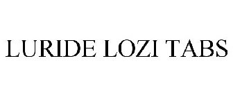 LURIDE LOZI TABS