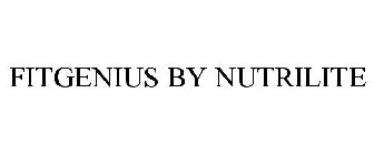 FITGENIUS BY NUTRILITE