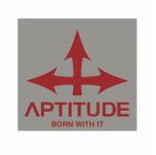 APTITUDE BORN WITH IT